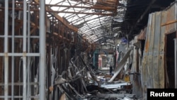 资料照:俄军继续攻击北顿涅斯克。(2022年4月16日)