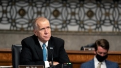 资料照:共和党联邦参议员蒂利斯(Sen. Thom Tillis, R-NC)