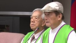 蔡明宪称台湾入联需要得到美国更大支持原声视频 （美国之音黎堡摄）