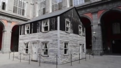 美国民权活动家罗莎帕克斯故居在意大利重建展出 美国民权活动家罗莎帕克斯故居在意大利重建展出