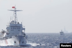 中国海警船只在南中国海巡逻 (2014年5月14日)