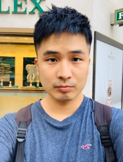 资料照:台湾影评人协会常务理事翁煌德(照片由本人提供)