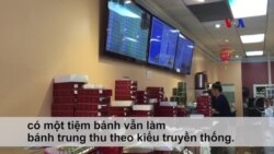 Người Việt làm bánh Trung thu ở Mỹ Người Việt làm bánh Trung thu ở Mỹ