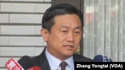 台湾执政党民进党立委王定宇(2017年1月9号资料照片)