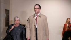 前特朗普高级国安顾问莫里森抵达国会,准备在闭门听证会上作证。(2019年10月31日)