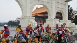 台湾藏人:争取西藏自由,声援李明哲 台湾藏人:争取西藏自由,声援李明哲