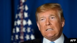 美国总统特朗普在佛罗里达州海湖庄园对伊朗发出严厉警告(2020年1月4日)