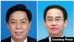 栗战书(左)和令计划 (资料照片 )