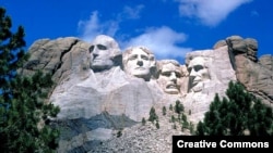 拉什莫尔山国家纪念公园(资料照)