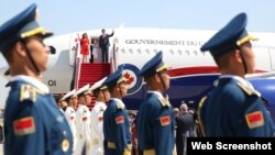 加拿大总理特鲁多2016年8月首次访华。 (特鲁多推特图片)