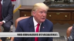 特朗普:若朝鲜去核进程停滞 美可和韩日重启军事演习 特朗普:若朝鲜去核进程停滞 美可和韩日重启军事演习