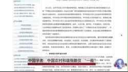 中国学者:中国农村和谐指数仅 “一般” 中国学者:中国农村和谐指数仅 “一般”