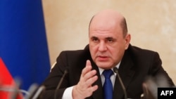 资料照:俄罗斯总理米哈伊尔•米舒斯京(Mikhail Mishustin)