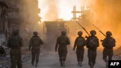 资料照片:以色列军人在加沙地带行动。(2024年9月8日)