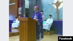 香港天主教夏志诚副主教(脸书截图)