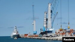 ኣጽዋር ጽዒና ናብ ወደ ሞቃዲሾ ዝኣተወት መርከብ ግብጺ