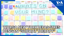 Warga New York Lepas Stres dengan "Subway Therapy" Warga New York Lepas Stres dengan "Subway Therapy"