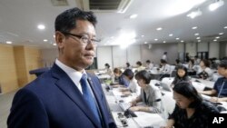 资料照:韩国统一部长官金炼铁