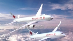 资料照:加拿大航空公司的波音777客机(上)