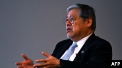 菲律宾外长恩里克·马纳洛(Enrique Manalo)3月4日在澳大利亚墨尔本举行的东盟-澳大利亚峰会期间接受了法新社的访问。