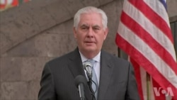 国务卿蒂勒森将提前结束访非回国 国务卿蒂勒森将提前结束访非回国