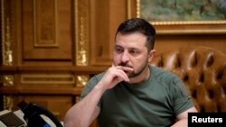 资料照:乌克兰总统泽连斯基