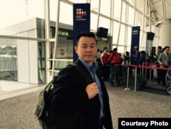 前八九民运学生领袖、美国陆军退役少校熊焱。(照片由熊焱提供)