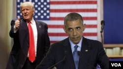美国总统奥巴马对共和党总统候选人川普的尖锐批评作出反击
