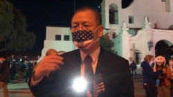 圣盖博市副市长丁言愉说,需要推动各级政府立法,严惩种族犯罪。(美国之音,2020年3月20日)