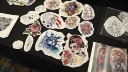 纽约举行年度纹身展 纽约举行年度纹身展