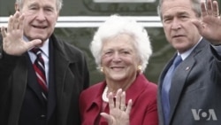 前第一夫人芭芭拉·布什周二去世 前第一夫人芭芭拉·布什周二去世