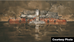 用画笔填补被消失的六月