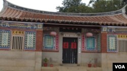 金门的闽南式建筑(美国之音杨晨拍摄)