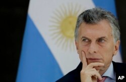 阿根廷总统毛里西奥·马克里