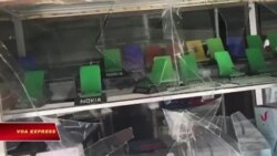 Giáo dân Văn Thai bị côn đồ đập phá nhà cửa Giáo dân Văn Thai bị côn đồ đập phá nhà cửa