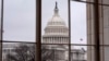 Gedung Capitol terlihat dari salah satu sudut di gedung Cannon House di Washington, dalam foto yang diambil pada 13 Februari 2025. (Foto: AP/J. Scott Applewhite)
