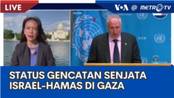 Laporan VOA untuk Metro TV: Status Gencatan Senjata Israel-Gaza Laporan VOA untuk Metro TV: Status Gencatan Senjata Israel-Gaza