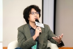 位于台北的台北大学犯罪学研究所助理教授沈伯洋