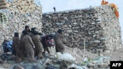 资料照片:中国军队从印中边境拉达克地区脱离接触(2021年2月16日)