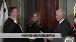 中情局局长蓬佩奥将接替蒂勒森 中情局局长蓬佩奥将接替蒂勒森