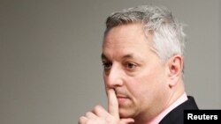 资料照片:加拿大安全情报局局长戴维·维尼奥特。(2019年4月10日)