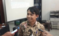 Direktur LBH Pers Ade Wahyudin. (Foto: Sasmito)