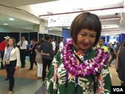 共和党代表大会上的政治时装秀(美国之音杨晨拍摄)