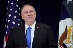 美国国务卿蓬佩奥(2019年12月19日 资料照片)