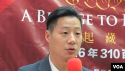 时代力量立委林昶佐(美国之音张永泰拍摄)
