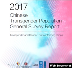 《2017中国跨性别群体生存现状调查报告》封面 (北京同志中心)