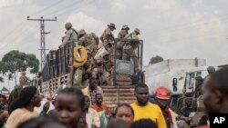 ሓይልታት ኤም-23 ኣብ ከተማ ጎማ - ፋይል