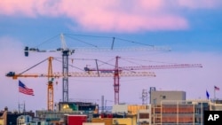 美国首都华盛顿乔治敦地区的房屋兴建计划(2017年7月8日)。