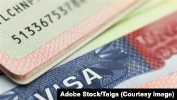 美国签证资料图
