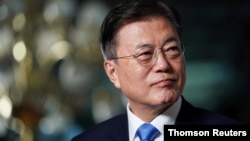 문재인 전 한국 대통령.